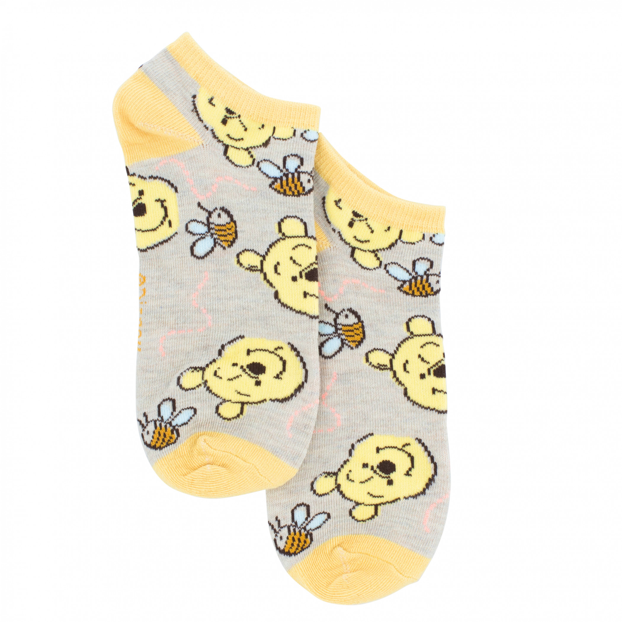 Winnie the Pooh Pastel Women's Ankle Socks 6-Pair Pack